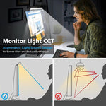 lampe led suspendue | Lampe LED suspendue pour écran d'ordinateur - Arts du rangement