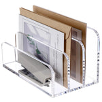 Range document | Organiseur de courrier en acrylique et trieur de dossiers pour bureau - Arts du rangement