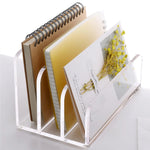 Range document | Organiseur de courrier en acrylique et trieur de dossiers pour bureau - Arts du rangement