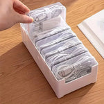 Organisateur de câbles | coffret de rangement en plastique Durable et cordon de chargement d'articles divers et stockage de gestion des appareils mobiles - Arts du rangement