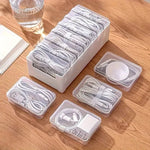 Organisateur de câbles | coffret de rangement en plastique Durable et cordon de chargement d'articles divers et stockage de gestion des appareils mobiles - Arts du rangement