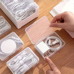 Organisateur de câbles | coffret de rangement en plastique Durable et cordon de chargement d'articles divers et stockage de gestion des appareils mobiles - Arts du rangement