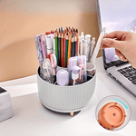Vue d'ensemble organisateur bureau blanc compact
 - Arts du rangement