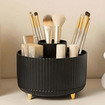 Organisateur bureau rotatif noir 5 compartiments avec stylos
- Arts du rangement