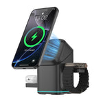 NEXARO MagCharge3™ – Station de Charge Sans Fil Magnétique 3-en-1 Rotatif 30W | iPhone, AirPods & Apple Watch -  NEXARO