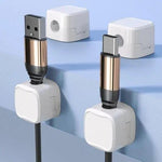 Range cables - MagneticCableOrganizer™ - Blanc - Arts du rangement