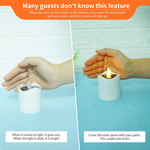 NEXARO SolarFlame™ – Lot de 6 Bougies Solaires LED Étanches | Effet Flamme Réaliste -  NEXARO