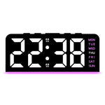 réveil numérique led | Réveil numérique LED et horloge de bureau - Arts du rangement