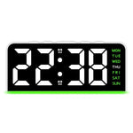 réveil numérique led | Réveil numérique LED et horloge de bureau - Arts du rangement