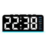 réveil numérique led | Réveil numérique LED et horloge de bureau - Arts du rangement