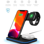 Ninja 15W 3 in 1 Fast Wireless Charging Station for Mobile Phones -  NEXARO